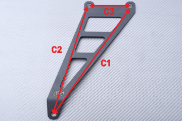 Bracket AVDB for Exhaust Muffler KAWASAKI ZX10R 2004 - 2005 Bracket AVDB for Exhaust Muffler KAWASAKI ZX10R 2004 - 2005