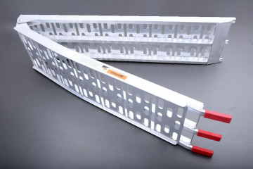 Klappbare Laderampe in Aluminium