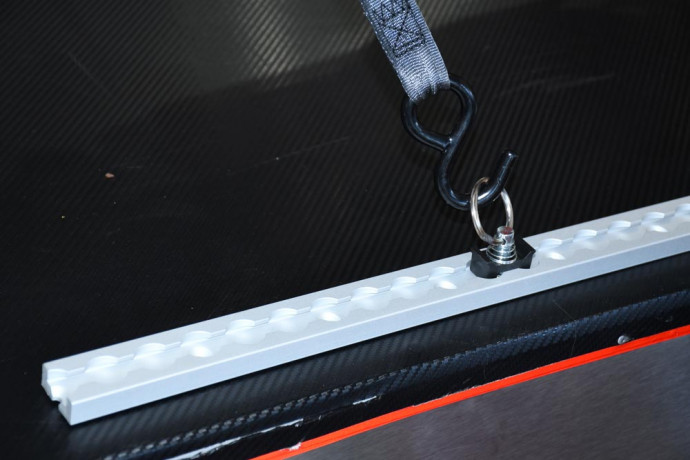 Binario fermacarico airline rettangolare 50cm Binario fermacarico airline rettangolare 50cm