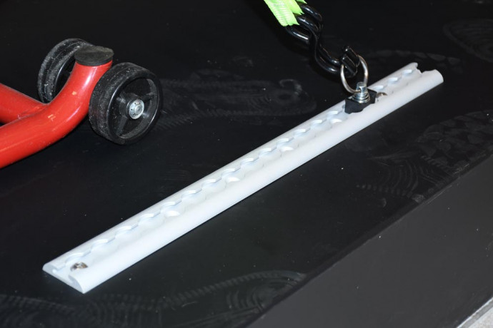 Halbkreisförmige Aero-Zurrschiene 50 cm Halbkreisförmige Aero-Zurrschiene 50 cm