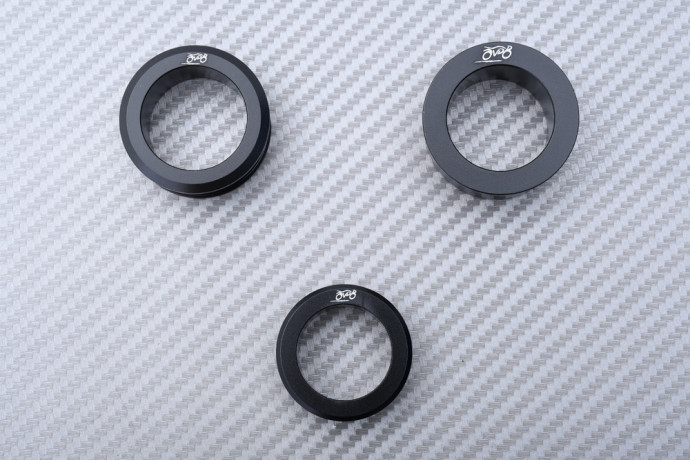 Distanziali ruota anteriore e posteriore fissi SUZUKI GSXR 600 / 750 2006 - 2010 Distanziali ruota anteriore e posteriore fissi SUZUKI GSXR 600 / 750 2006 - 2010