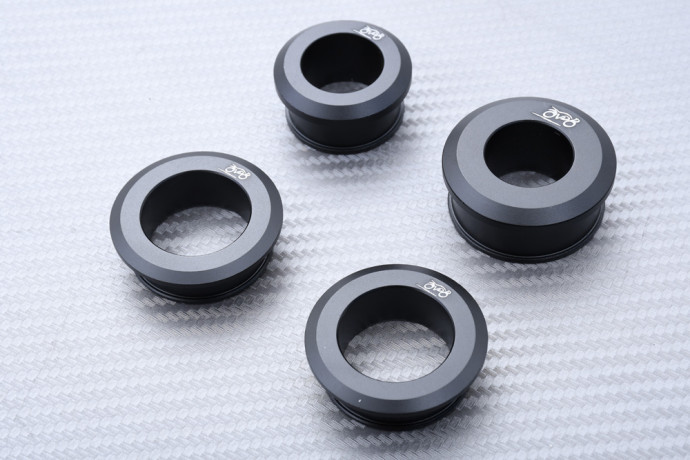 Entretoises de roues fixes avant et arrière KAWASAKI ZX6R / 636 2007 - 2018 Entretoises de roues fixes avant et arrière KAWASAKI ZX6R / 636 2007 - 2018