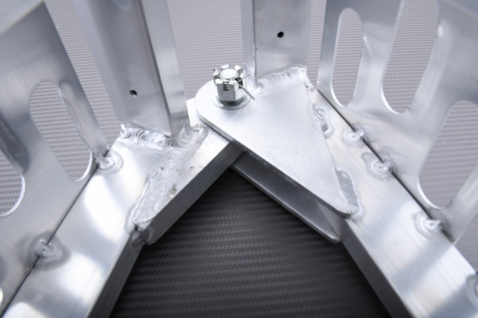 Rampa de carga plegable de aluminio