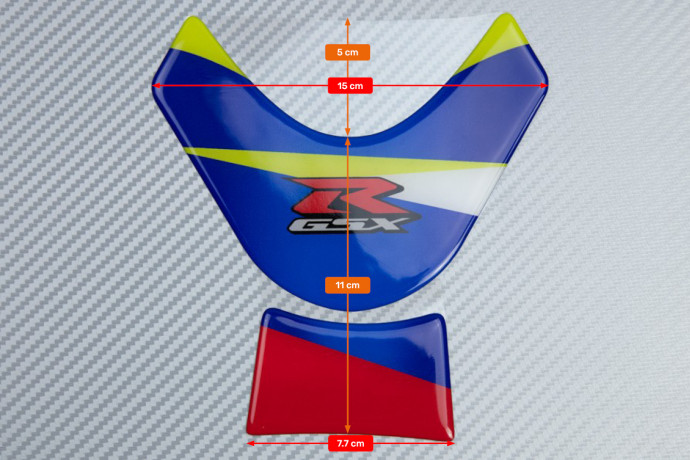 Protection adhésive pour réservoir SUZUKI GSXR - Design 2 Protection adhésive pour réservoir SUZUKI GSXR - Design 2