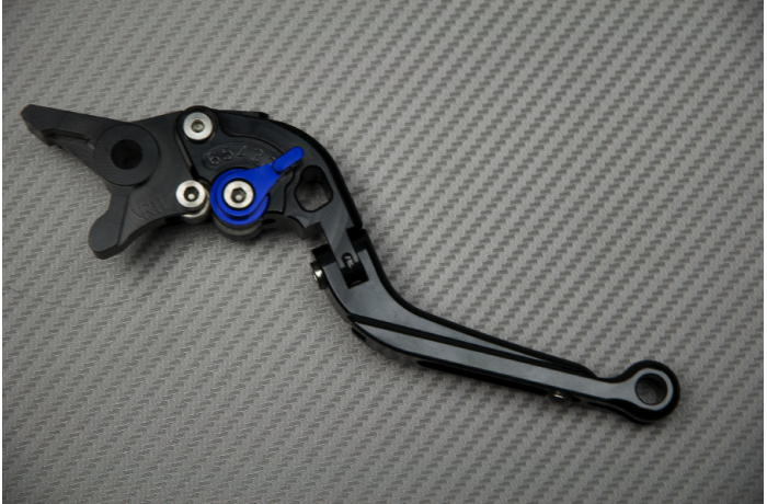 Noir molettes Bleues