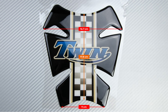 Protección adhesiva del depósito - Modelo TWIN
