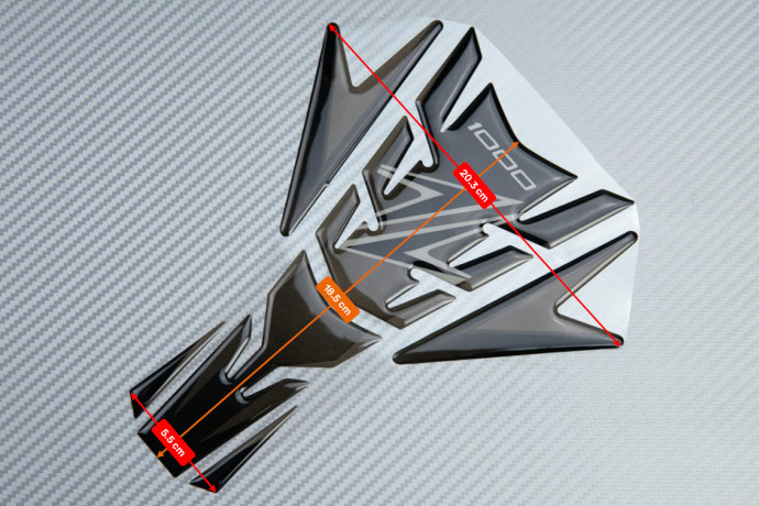 Protección adhesiva del depósito - Modelo Z1000 Protección adhesiva del depósito - Modelo Z1000