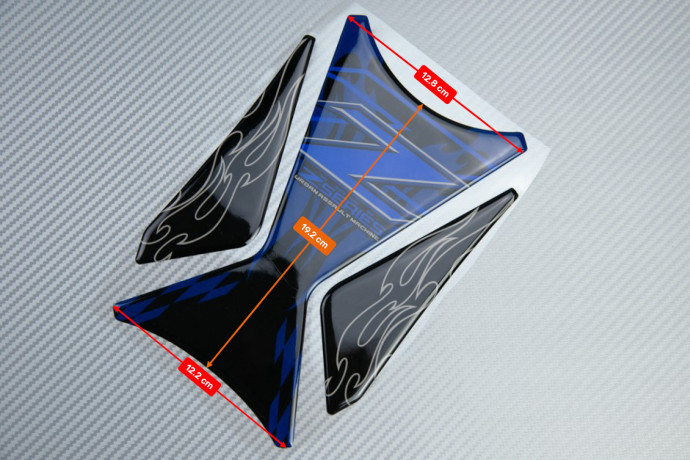 Protección adhesiva del depósito KAWASAKI Z - Diseño 2