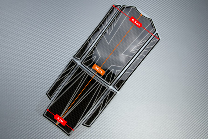 Protection adhésive pour réservoir TRIUMPH - Design 3 Protection adhésive pour réservoir TRIUMPH - Design 3