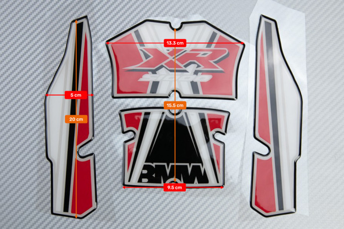 Protection adhésive pour réservoir BMW - Modèle S1000XR Protection adhésive pour réservoir BMW - Modèle S1000XR