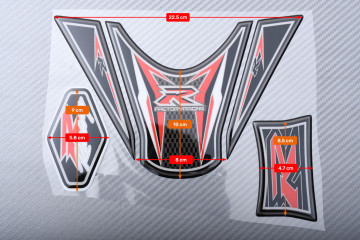 Protection adhésive pour réservoir SUZUKI GSXR - Design 5