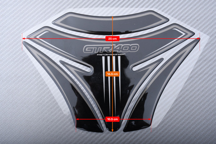 Protection adhésive pour réservoir KAWASAKI GTR 1400 Protection adhésive pour réservoir KAWASAKI GTR 1400