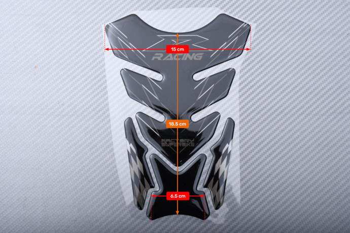 Protection de réservoir universelle KAWASAKI - Design R Protection de réservoir universelle KAWASAKI - Design R