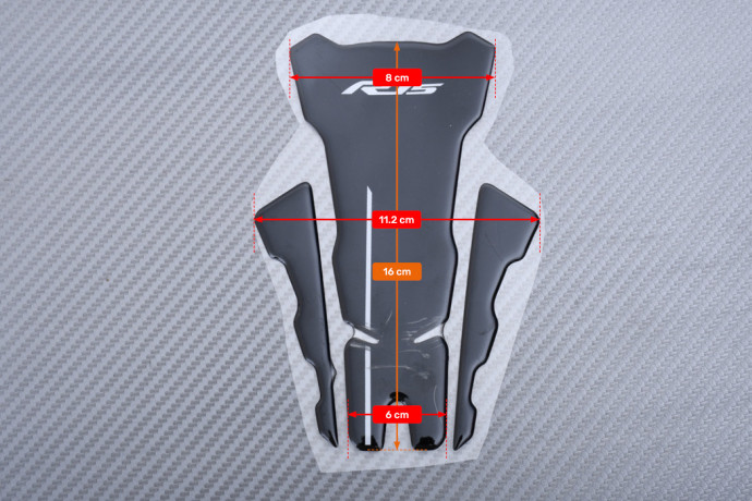 Protección adhesiva del depósito YAMAHA R125 / R15 - Diseño 3 Protección adhesiva del depósito YAMAHA R125 / R15 - Diseño 3