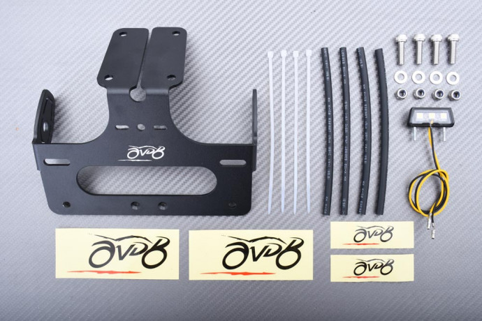 Support de plaque spécifique AVDB KAWASAKI Ninja H2SX / SE 2018 - 2024 Support de plaque spécifique AVDB KAWASAKI Ninja H2SX / SE 2018 - 2024