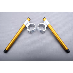 Pair of High rise clip-on handlebars 35 mm