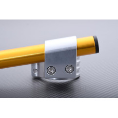 Pair of High rise clip-on handlebars 35 mm