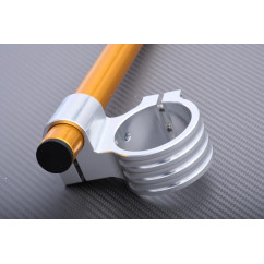 Pair of High rise clip-on handlebars 35 mm