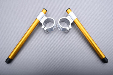 Paire de demi-guidons rehaussés 41 mm