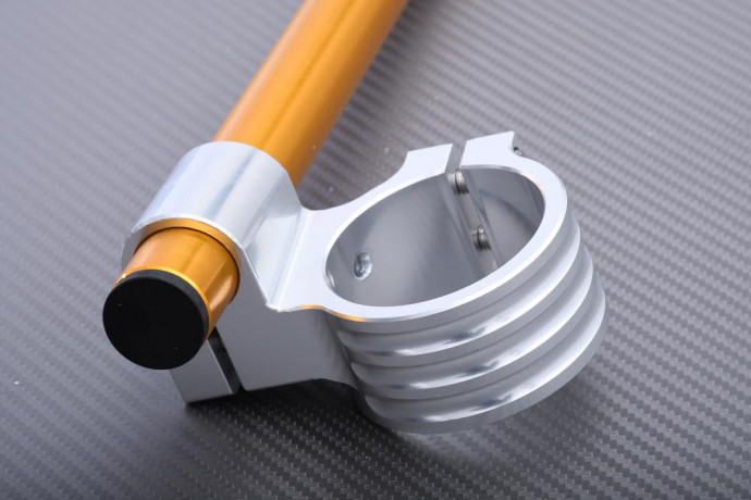 Pair of High rise clip-on handlebars 41 mm