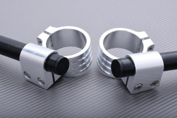 Pair of High rise clip-on handlebars 46 mm