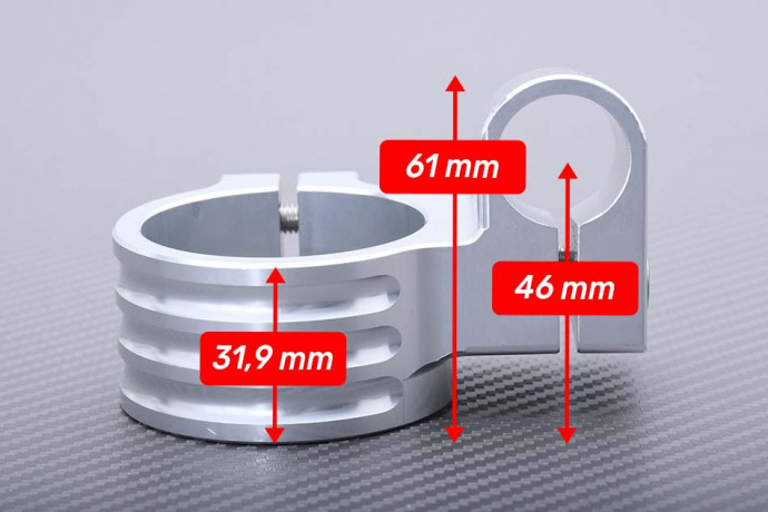 Paar erhöhte Stummellenker 51 mm