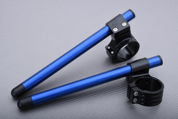 Pair of High rise clip-on handlebars 51 mm