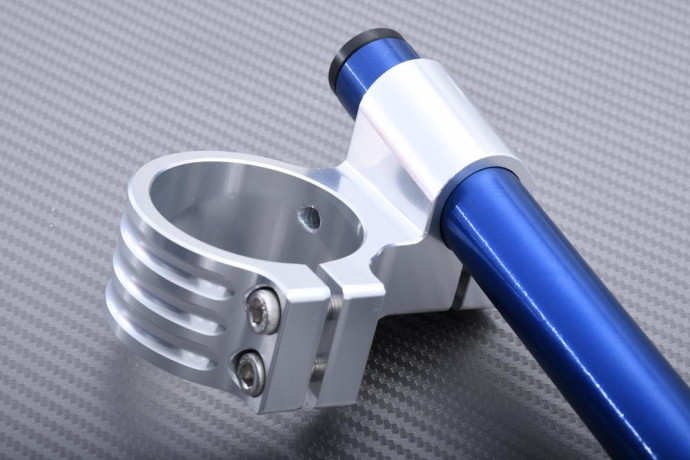 Pair of High rise clip-on handlebars 53 mm
