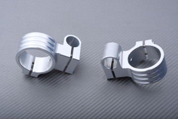 Paire de demi-guidons rehaussés 54 mm