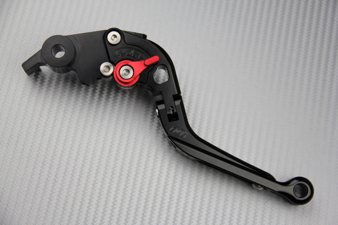 Schwarz + roter Versteller