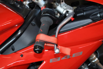 Brake lever strap