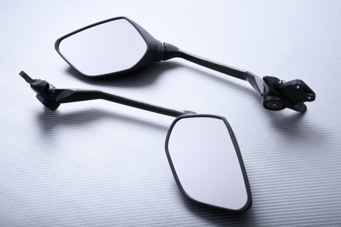 Pair of Aftermarket Rearview Mirrors short / long YAMAHA TMAX 560 2020 - 2021