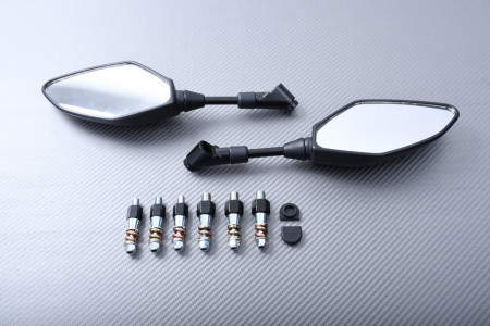 Paire de Rétroviseurs Type Origine YAMAHA MT125 / MT07 / MT09 / MT10 / TRACER 700 / 900 2013 - 2023