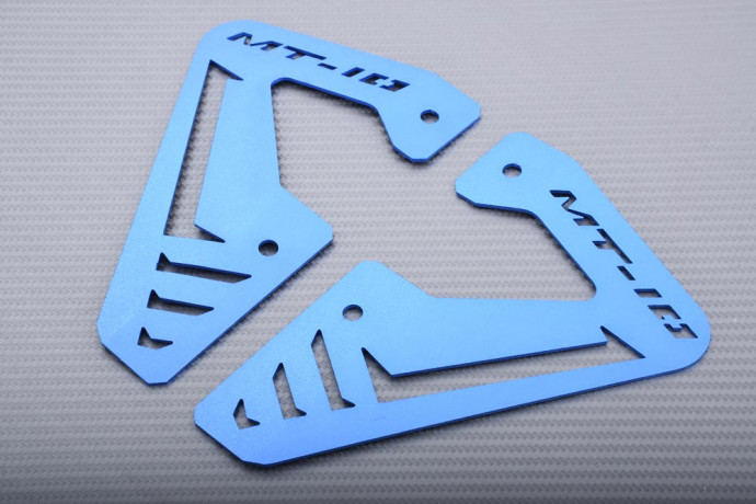 Tapas laterales de Radiador de Aluminio Anodizado Yamaha MT10 / FZ10 / SP 2016 - 2021 Tapas laterales de Radiador de Aluminio Anodizado Yamaha MT10 / FZ10 / SP 2016 - 2021