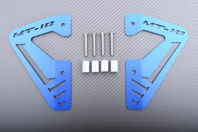 Tapas laterales de Radiador de Aluminio Anodizado Yamaha MT10 / FZ10 / SP 2016 - 2021 Tapas laterales de Radiador de Aluminio Anodizado Yamaha MT10 / FZ10 / SP 2016 - 2021
