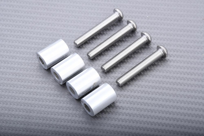 Tapas laterales de Radiador de Aluminio Anodizado Yamaha MT10 / FZ10 / SP 2016 - 2021 Tapas laterales de Radiador de Aluminio Anodizado Yamaha MT10 / FZ10 / SP 2016 - 2021