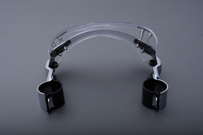 Windscreen Naked Bikes / Round Headlights for fork mounting from 35 to 43 mm Windscreen Naked Bikes / Round Headlights for fork mounting from 35 to 43 mm