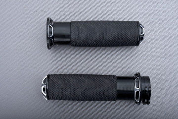 Par de puños especificos HARLEY DAVIDSON con apertura de gas