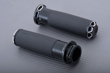 Coppia manopole comando gas / acceleratore specifica HARLEY DAVIDSON
