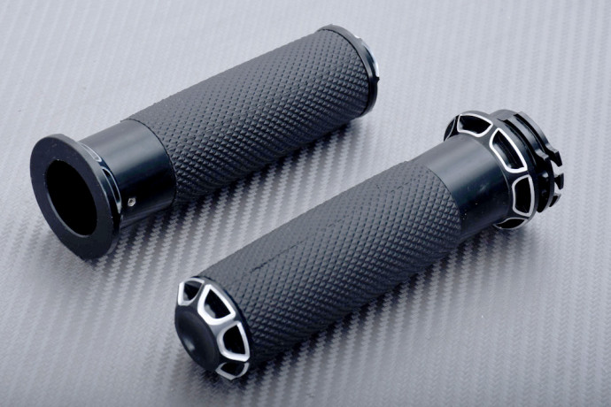 Coppia manopole comando gas / acceleratore specifica HARLEY DAVIDSON Coppia manopole comando gas / acceleratore specifica HARLEY DAVIDSON