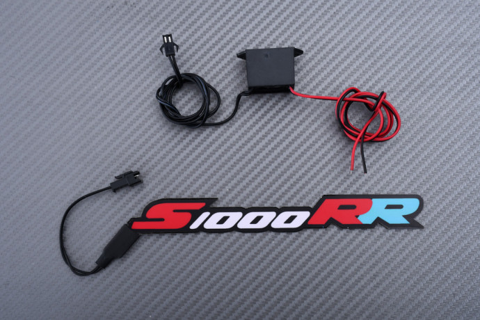 Hinterleuchteter Aufkleber / Sticker BMW S1000RR