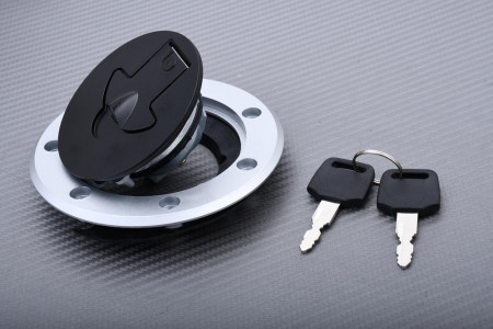 Tapón del depósito tipo original con llave KAWASAKI ZX6R / ZX7R / ZX9R / ZXR 750 / ZZR 600 / 1100 / GPZ / GPX 500 / ZEPHYR