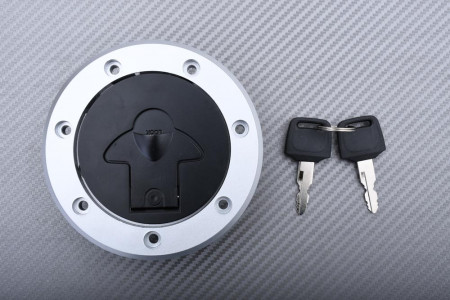 Tapón del depósito tipo original con llave KAWASAKI ZX6R / ZX7R / ZX9R / ZXR 750 / ZZR 600 / 1100 / GPZ / GPX 500 / ZEPHYR