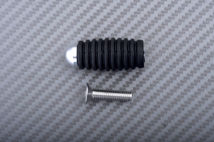 Gear lever / Brake pedal tip in anodised aluminum Gear lever / Brake pedal tip in anodised aluminum