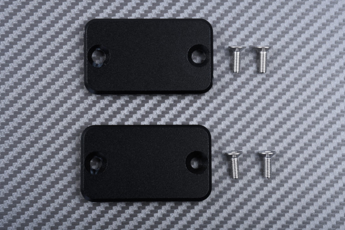 Paar Flüssigkeitsbehälterdeckel für Bremsen und Kupplung DUCATI MONSTER 400 / 600 / 620 / 750 / 800 / SUPERSPORT 1994 - 2006 Paar Flüssigkeitsbehälterdeckel für Bremsen und Kupplung DUCATI MONSTER 400 / 600 / 620 / 750 / 800 / SUPERSPORT 1994 - 2006
