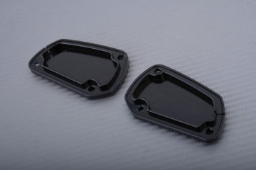 Pareja de Tapones Depósito Líquido de Frenos y de embrague anodizados APRILIA SHIVER / DORSODURO 750 / 900 2008 - 2021