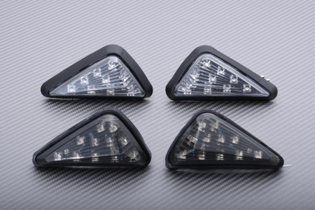 Paire de clignotants LED goutte d'eau Universels