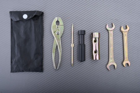 Kit de herramientas universales para debajo del asiento de moto / Quad / ATV