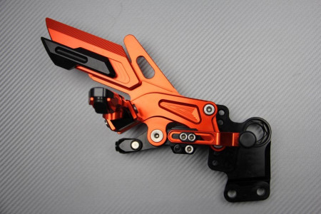 Platines Commandes Reculées KTM DUKE 125 / 200 / 390 2011 - 2016