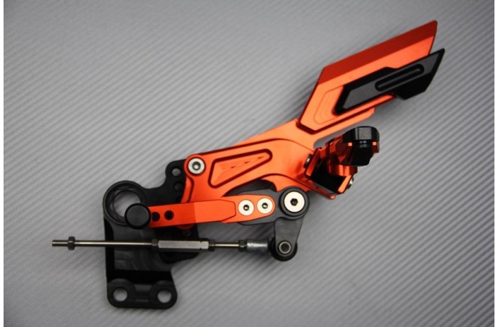 Platines Commandes Reculées KTM DUKE 125 / 200 / 390 2011 - 2016